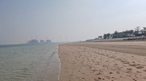 Deira Island beach. Пляж в Дубае с чистой водой.