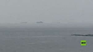 الإمارات.. سفن تصطف بالقرب من رأس الخيمة على خلفية إغلاق مضيق هرمز