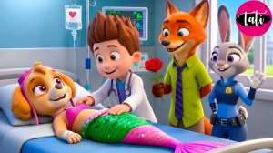 Щенячий патруль и Маршалл. Залипательное видео. Мультфильм для детей и малышей. Анимация 361