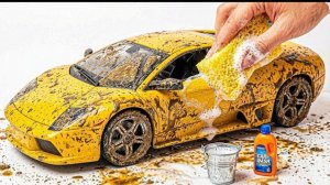 НЕВЕРОЯТНО РЕАЛИСТИЧНАЯ МОЙКА И РЕСТАВРАЦИЯ МИНИАТЮРНОЙ ЛАМБЫ