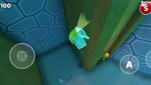 как пройти мир Кротов в снежной долине в игре SUPER BEAR