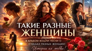 ТАКИЕ  РАЗНЫЕ  ЖЕНЩИНЫ (Часть   первая)  -  МУЗЫКАЛЬНЫЙ  АЛЬБОМ!