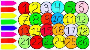 Пишем Числа от 1 до 30! Цифры для Детей.