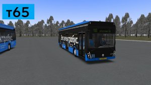 OMSI 2: Электробус т65 Метро Аэропорт - Серебряный бор