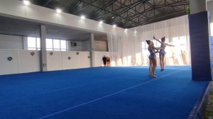 ТР 2 юношеский разряд, Абрамовская - Вагабова - Горпынко, МАУДО ДТДиМ, Комбинированное упражнение