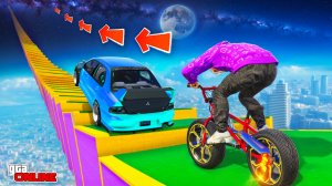 КАК ДАЛЕКО ЧИТЕРСКИЕ ТАЧКИ СМОГУТ ЗАБРАТЬСЯ ПО СТУПЕНЬКАМ ЛЕСТНИЦЫ В КОСМОС? ЭКСПЕРИМЕНТЫ ГТА 5