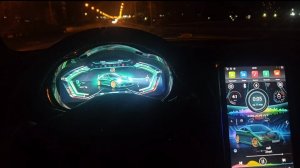 В динамике цифровая приборная панель toyota celica