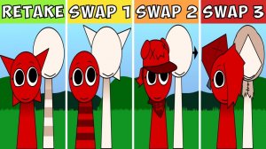 INCREDIBOX SPRUNKI: ВСЕ ПЕРСОНАЖИ 🔀 ИЗ RETAKE ФАЗЫ 1! 💫🌀