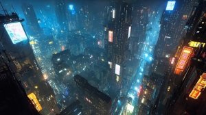 Balmy Night  ＊  Relaxing Blade Runner Vibes Soundscape
