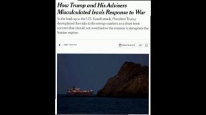 ‼️🇺🇸🇮🇷В Белом доме не ожидали закрытия Ормузского пролива Ираном, — NYT

▪️Перед началом войны ч