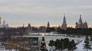 Москва златоглавая и парк Зарядье