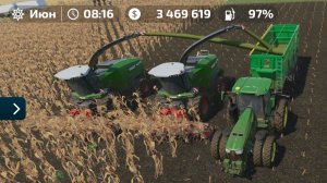 Farming Simulator 23 Собираем Кукурузу для Биогаза