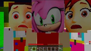 СТРАШНЫЙ СОНИК ПРИШЕЛ К БАНАНЧИКУ В 3 ЧАСА НОЧИ В МАЙНКРАФТ