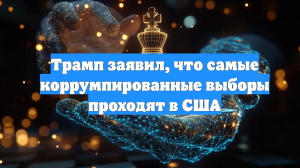 Трамп заявил, что самые коррумпированные выборы проходят в США
