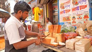 Король сэндвичей! Хлебный тост в стиле Мумбаи — индийская уличная еда