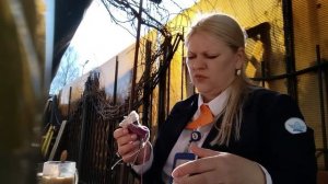 Продолжаю вязать носки. И опять столкнулась с трудностью 🤷