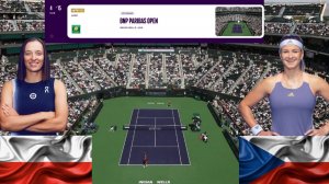 (2) 🇵🇱Ига Швентек - (13) 🇨🇿Каролина Мухова