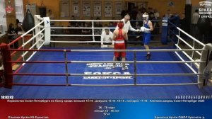 70 57 кг Елисеев Артём КБ Единство Арнгольд Артём СШОР Красногв. р