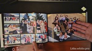 Дизайн "Горизонтальный" / Выпускной альбом в Москве / Литке Никита