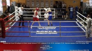 51 финал 54 кг Дмитриенко Анастасия ШОН Никифорова Милана СФБ СПб