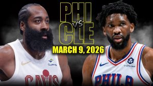 10.03.2026 | ОБЗОР МАТЧА | Кливленд Кавальерс - Филадельфия Сиксерс | Highlights