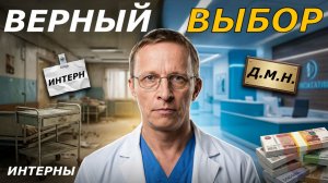 Среди интернов НЕТ ВРАЧЕЙ. Как сделать ВЕРНЫЙ ВЫБОР и раскрыть свой потенциал?