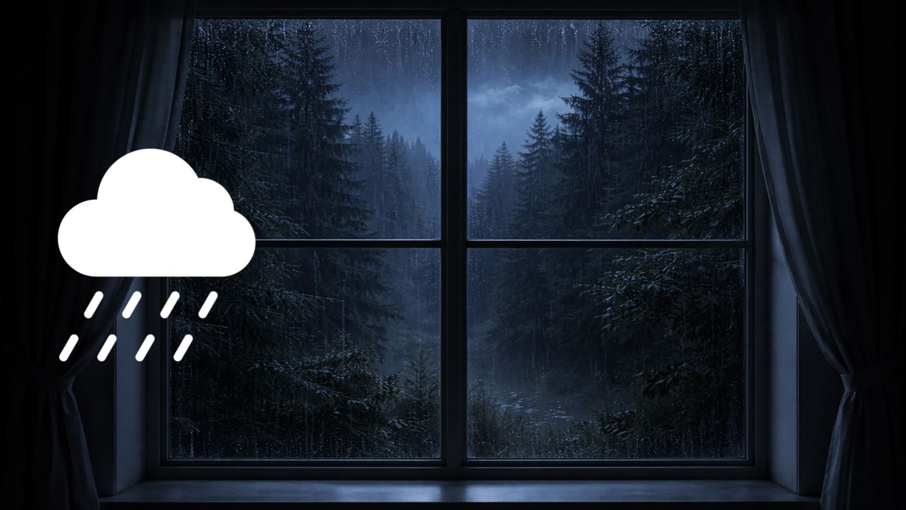 Шум дождя | Звуки дождя для сна  |  10 часов | Звук дождя для сна, расслабления и концентрации