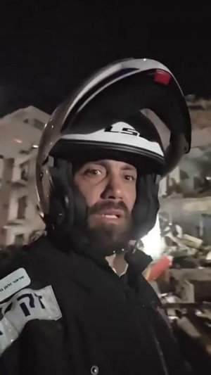 Тель-Авив потихоньку приобретает пейзаж как в Газе. Пейсаж как в Газе.