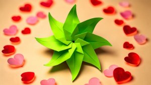 Как сделать красивый цветок из бумаги