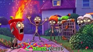 Зомби против растений-2! Plants vs Zombies ПвЗ PvZ Растения против Зомби