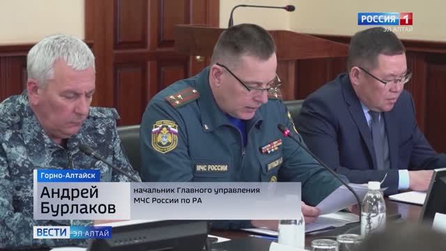 Командно-штабные учения проходят в Республике Алтай