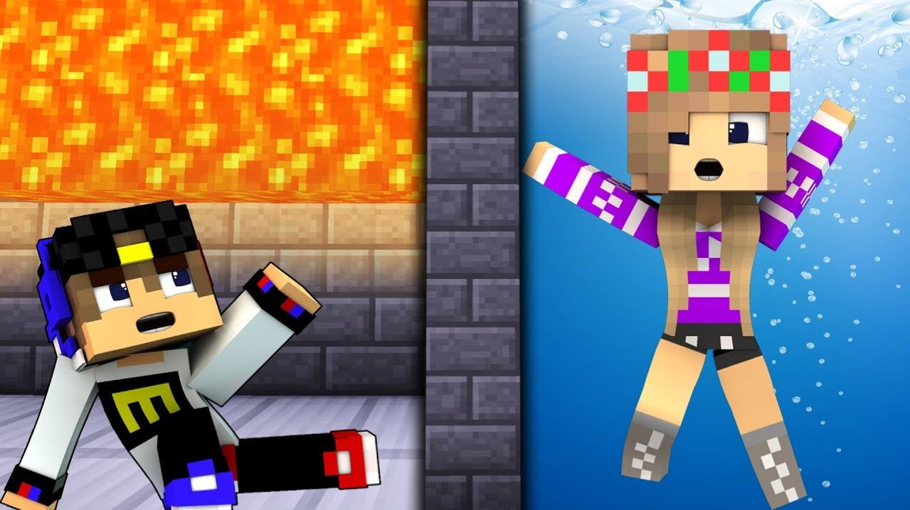 БОМЖ РЕБЕНОК И ДЕВУШКА ОГОНЬ И ВОДА ВЫЖИВАНИЕ БОМЖА! МАЙНКРАФТ В РЕАЛЬНОЙ ЖИЗНИ ВИДЕО ТРОЛЛИНГ