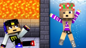 БОМЖ РЕБЕНОК И ДЕВУШКА ОГОНЬ И ВОДА ВЫЖИВАНИЕ БОМЖА! МАЙНКРАФТ В РЕАЛЬНОЙ ЖИЗНИ ВИДЕО ТРОЛЛИНГ