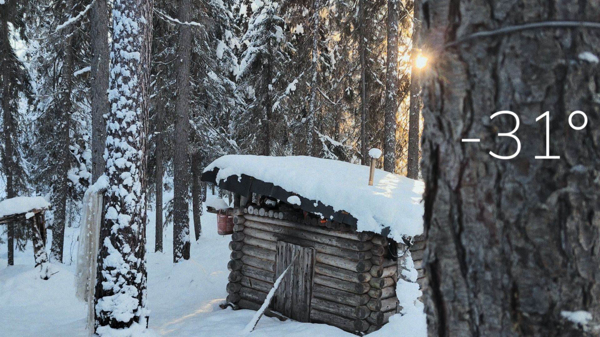 Зимовье обогрело в мороз  Подлёдная рыбалка с ночёвкой