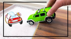 Мультики для детей и малышей. Яркие машинки принимают мыльную ванную. Мультики про машинки