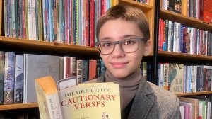 «Jim, Who Ran Away from his Nurse, and Was Eaten by a Lion” by Hilaire Belloc.