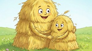 Детская скороговорка Стоит копна