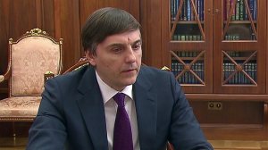 Владимир Путин в Кремле провел встречу с министром просвещения.