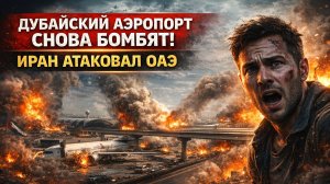 Аэропорт Дубая снова подвергся бомбардировке; иранские беспилотники нанесли удар по деловому цент...