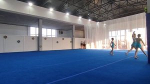 ТР 2 юношеский разряд, Молчанова - Довыденко - Довыденко, МАУДО ДТДиМ, Комбинированное упражнение