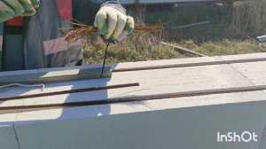 Дом мечты. Армирование подоконного ряда