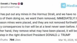 ‼️🇺🇸🇮🇷Уберите НЕМЕДЛЕННО! - У Трампа истерика из-за минирования Ираном Ормузского пролива

➖«Есл