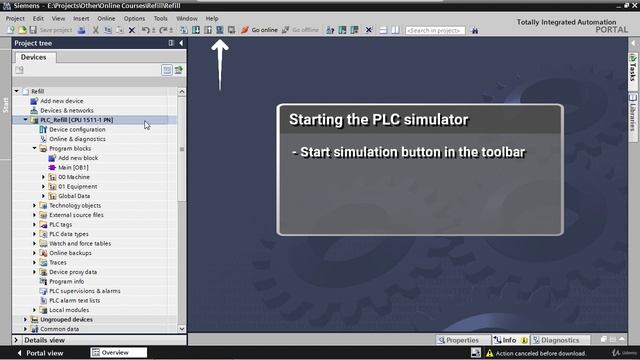 14. Загрузка программы.