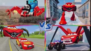 МУЛЬТИКИ: СТРАШНАЯ МАШИНКА vs ГИГАНТСКИЙ ПАУК vs ЧУДНОЙ ПОЕЗД — УЖАСНО‑ВЕСЁЛЫЙ БАТТЛ!