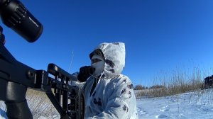 Холодная охота на лисицу в -32 градуса!!!