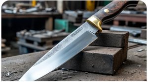 Мощные клинки кухонных ножей из рессорной стали