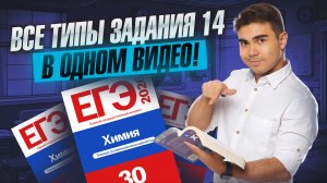 ВСЕ ТИПЫ задания 14 | Химия ЕГЭ | Богдан Чагин | Умскул