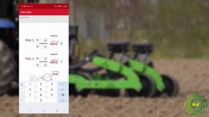 Настройка электрической трансмиссии сеялки серии WZ-K