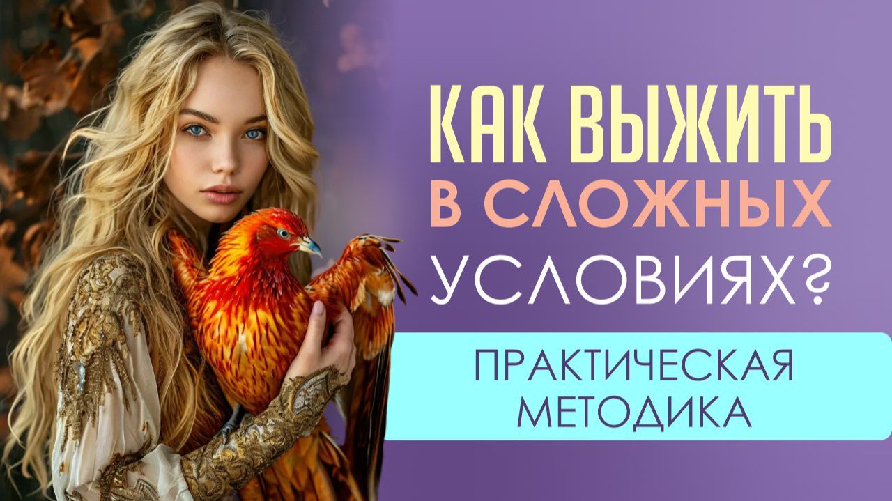 КАК ВЫЖИТЬ В СЛОЖНЫХ УСЛОВИЯХ. Практическая методика.