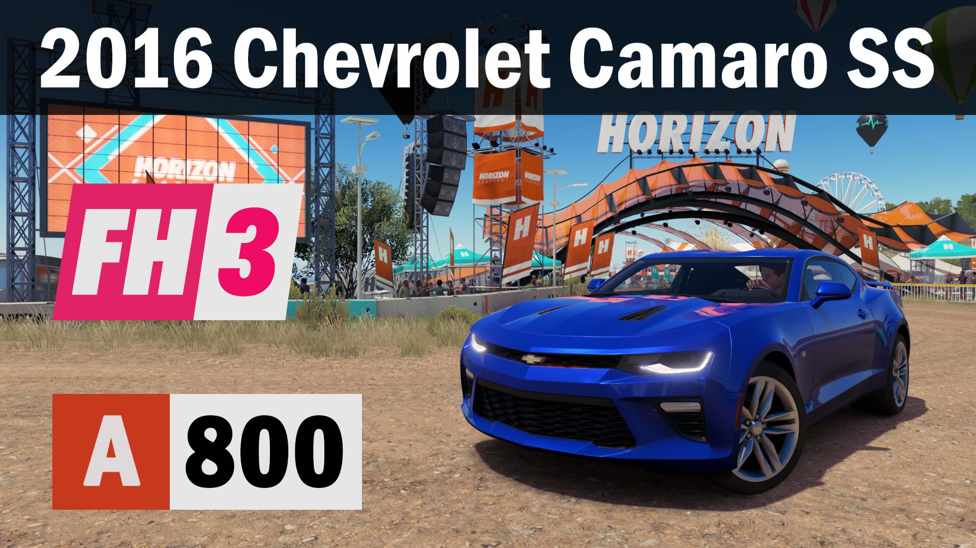 Forza Horizon 3 - 2016 Chevrolet Camaro Super Sport, Race